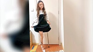 Lovely Amputee Girl on High Heel #9