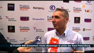 VOTV - El Fraikin BM Granollers visita diumenge la pista del Sant Petersburg