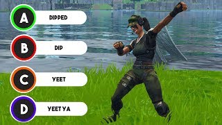 Guess The Fortnite Dance (Season 4)