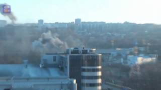 Донецк Сегодня . Разрыв снарядов в жилом массиве