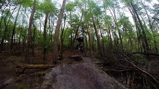 Riding the mellow local jump track RAW