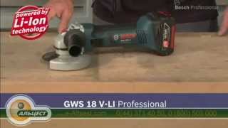 Угловая шлифмашина Bosch GWS 18 V-Li