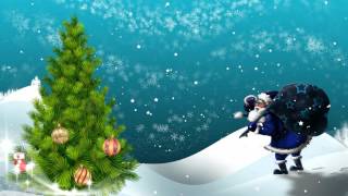 Фон для видеомонтажа Новогодний HD Video Background New Year