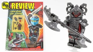 LEGO NINJAGO HANDS OF TIME ACTIVITY BOOK VERMILLION MINIFIGURE REVIEW