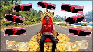 OPENING 280 WHEELSPINS!! | Forza Horizon 3 | 7 HE Cars & Millions of Credits!!