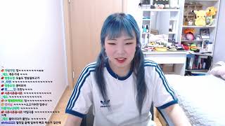 다콩 on Twitch has hiccups 딸꾹질