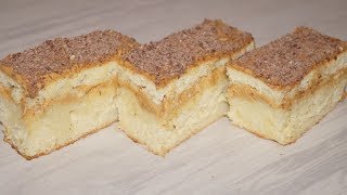 Домашнее бисквитное пирожное.Просто вкусно