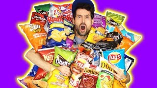 CHIPS XXL - JE MELANGE 25 SORTES DE CHIPS - HUBY