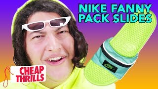 D.I.Y. Nike Benassi "Fanny Pack" Slides | Cheap Thrills | Tatered