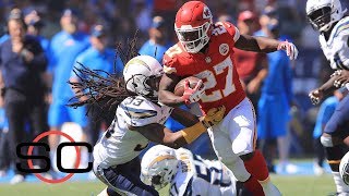 Kareem Hunt and Christian McCaffrey having big impact as rookies | SportsCenter | ESPN
