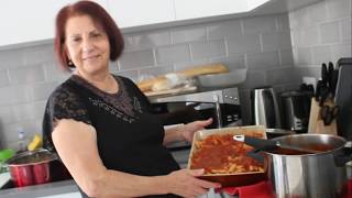 My Italian Mother-in-law cooks Involtini Di Carne with Tomato Sauce