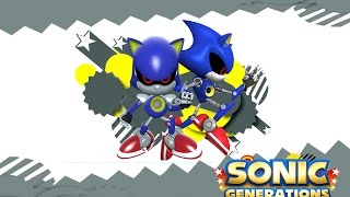 Let's Play Sonic Generations Stardust Speedway Metal sonic