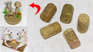 Вы не поверите что можно сделать из пробок. Символ 2020 года своими руками.