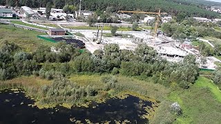 Бровари. Другий район. ЖК Скандія. Вид з коптера