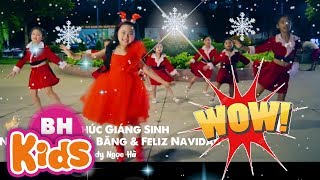 Nhạc Giáng Sinh Thiếu Nhi Hay Nhất ❤ Liên Khúc NGƯỜI TUYẾT BĂNG GIÁ