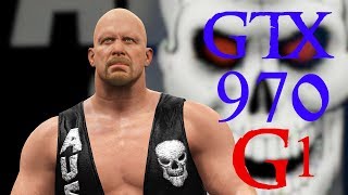WWE 2K17  GTX 970 G1 & i7 4790  1080p  Maxed Out FPS TEST