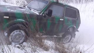 Тест Нивы на КАМА И-511