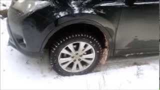 AWD without locking differential diagonal spin test