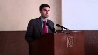 Arlen Shahverdyan. "Right to Live" book Presentation, "Trchkan" Conference, Yerevan, 2012.04.10