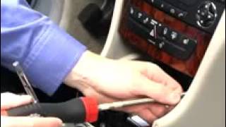 Снятие центральной консоли w211