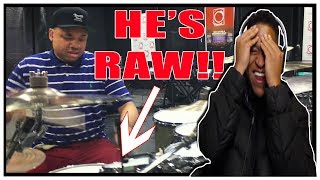 Drummer Reaction -Greg Clark jr morning rush- Drum Cover