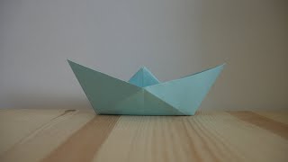 Оригами. Как сделать кораблик из бумаги (видео урок)