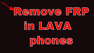 How to bypass frp in lava phones [a89]