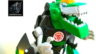 Transformers Robots in Disguise Grimlock -Stop Motion Review