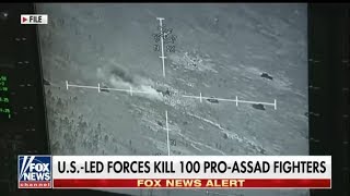 В США показали видео Разгрома российских наемников в Сирии