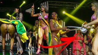 Miss Bumbum 2018 termina com barraco entre Candidatas.