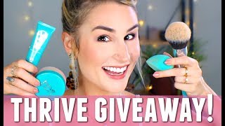 *NEW* THRIVE SETTING POWDER + BRUSH | Review + Giveaway! | #ThriveCausemetics