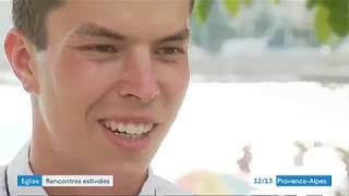 Des prêtres à la plage ?! Fr3 regions 12/13 du 24 août