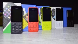 Nokia 215 - Nokia 220 - Nokia 225 - Nokia 230 - Nokia 515 Какая разница?