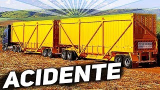 ACIDENTE COM RODOTREM - Euro Truck Simulator 2