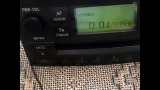 2002-2007 Toyota Corolla W58814 Multimedia Aux ve Bluetooth ekleme PART-1