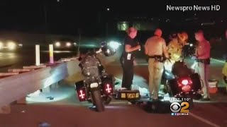 Motorcyclist Dead, 2nd Wounded In Freeway Shooting