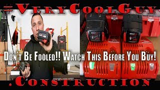 Milwaukee M18 Batteries - Watch Before You Buy!