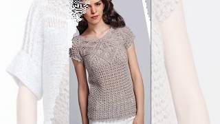 Pletena moda Пуловер без рукавов #5 (Crochet & knitting)