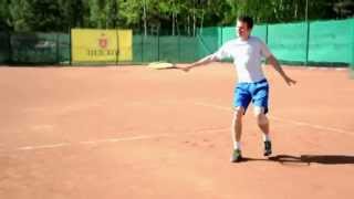 Technics of game of tennis! Техника игры в теннис!