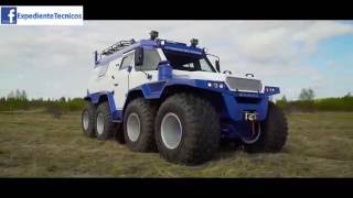 Camioneta Avtoros Shaman 8x8 ATV (HD)