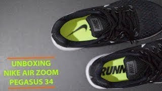 Unboxing Nike Zoom Pegasus 34!!!