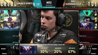 KaBuM x SuperMassive (MSI 2018 - Fase de Entrada - Rodada 1 - Dia 2)