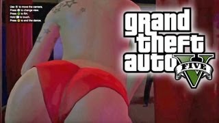 GTA 5 - Strip club and random dumb stuff (No story spoilers)