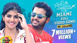 Miami Full Video Song 4K | Chal Mohan Ranga Video Songs | Nithiin | Megha Akash | Pawan Kalyan