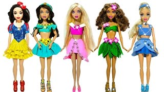 Куклы Принцессы Диснея Лепим наряды из Плей До Поделки из пластилина Play-Doh