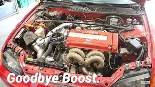 B20V EG Civic Hatch Turbo Removal - Overheating Problems