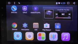 Видеообзор штатной магнитолы на Android 6-0-1