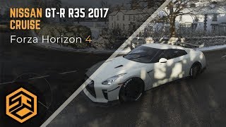 Nissan GT-R R35 2017 | Forza Horizon 4 | T150 RS PRO Wheel Gameplay