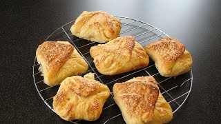 Flaky scones. Puffs. Puff Pastry Dough recipe.