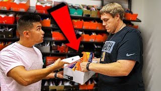 RETURNING NIKES WITH POPPED AIR BUBBLE TO NIKE OUTLET!!